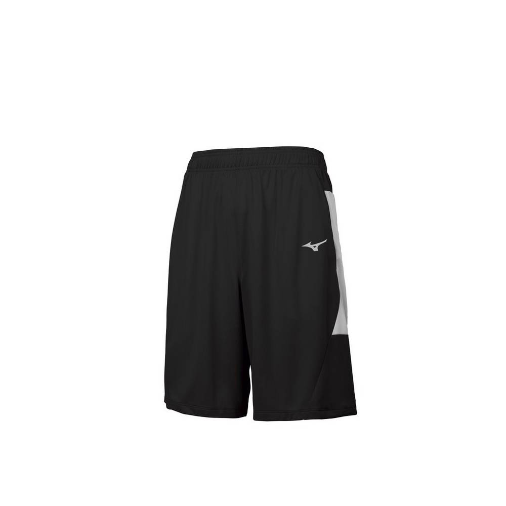 Panske Šortky Mizuno Aerolite Čierne/Siva Vypredaj AHIR34576